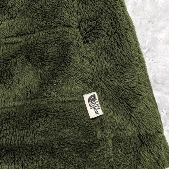 The North Face Mossbud Olive Green Reversible Fleece Lined Women's Vest Sz Small - Picture 9 of 9